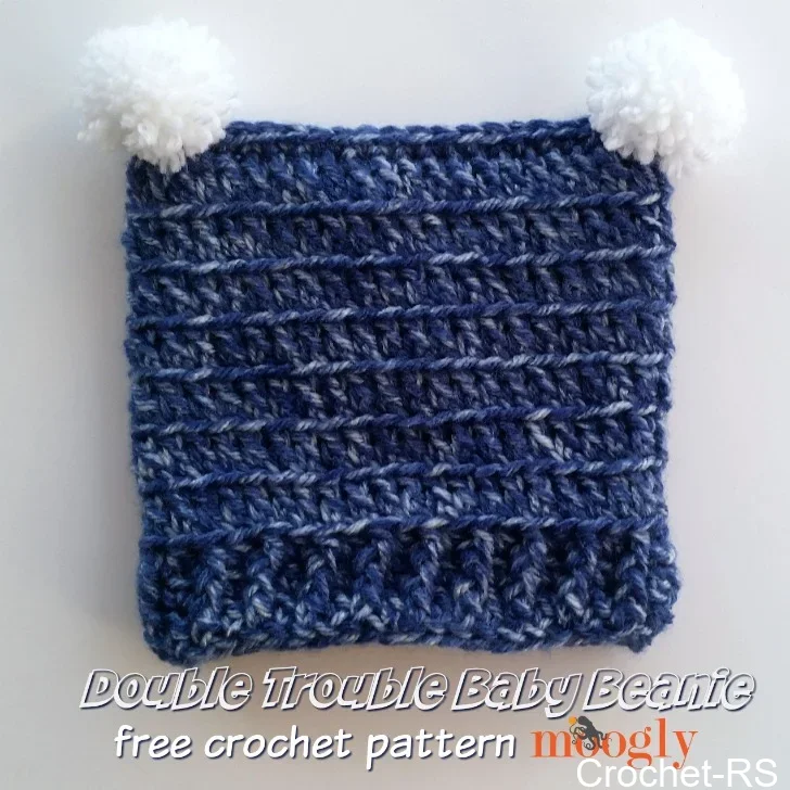 Double Trouble Baby Beanie
