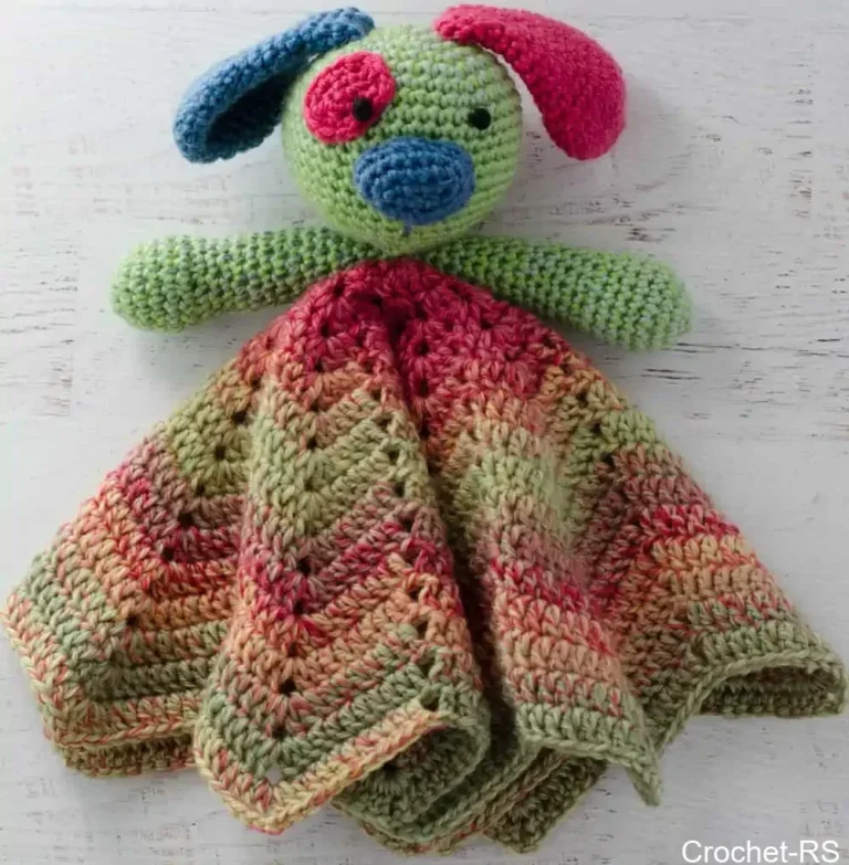 Best Easy Puppy Crochet Baby Lovey Free Crochet Pattern