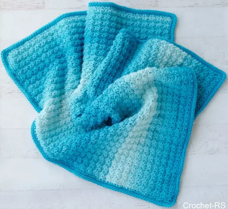 Best Easy Crochet Sedge Stitch Baby Afghan Free Crochet Pattern