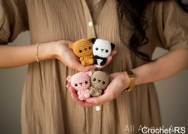 Best Easy Nosew Baby Bear Free Crochet Pattern