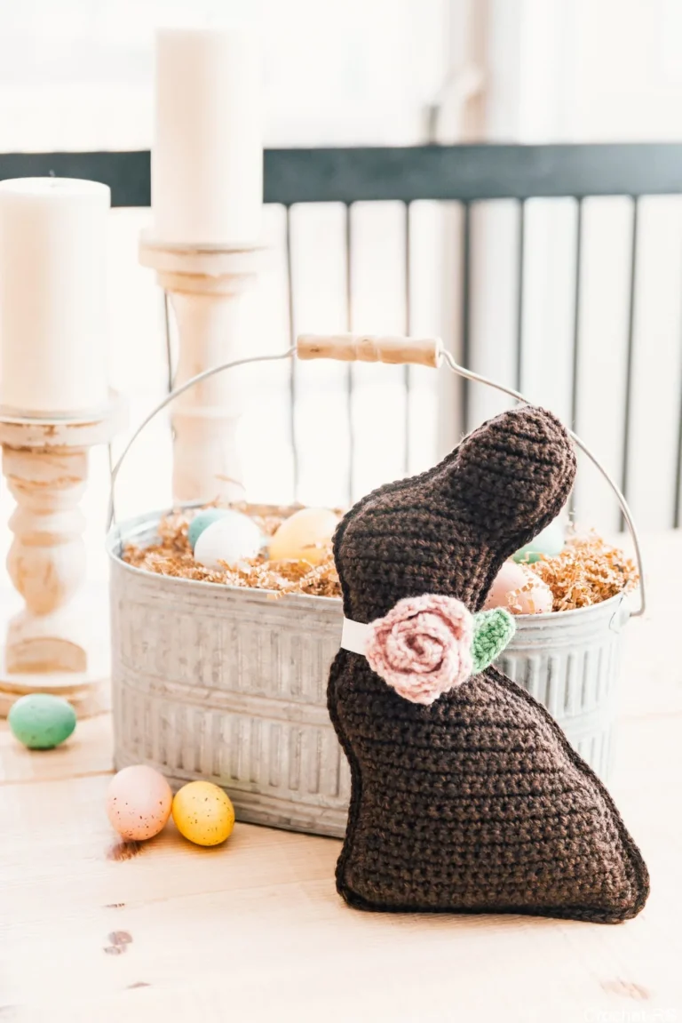 Best Easy Crochet Chocolate Bunny Free Crochet Pattern