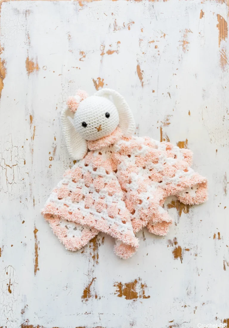 Best Easy Snuggly Crochet Bunny Baby Lovey Free Crochet Pattern
