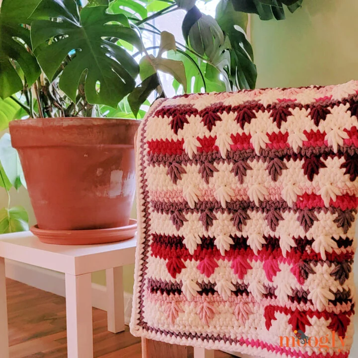 Spike Cluster Stitch Afghan - Free Crochet Pattern on Moogly