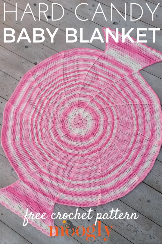 Best Easy Hard Candy Baby Blanket Free Crochet Pattern