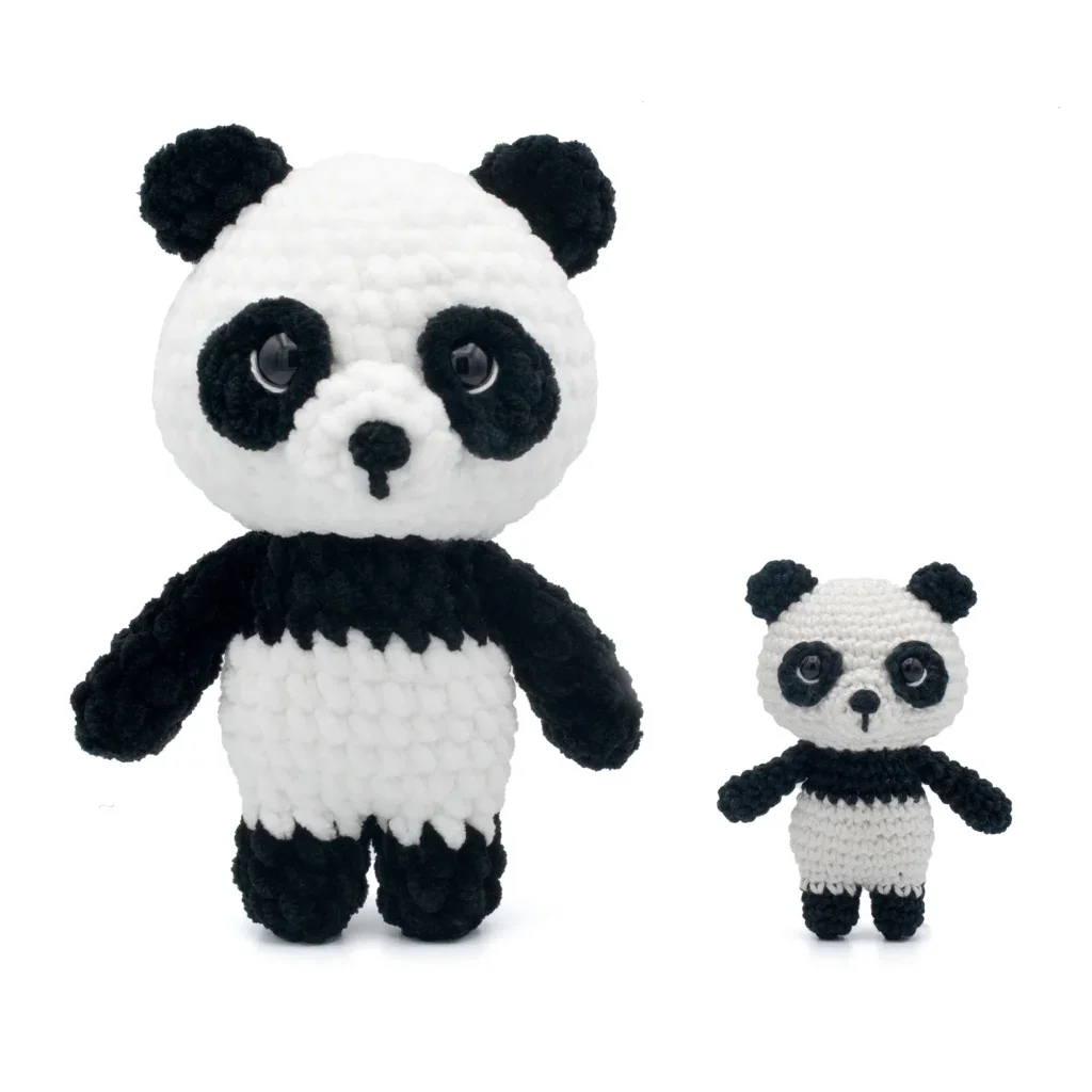 Mini Panda crochet pattern