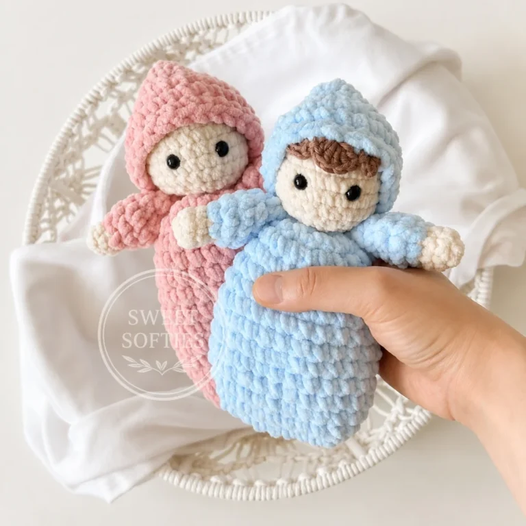Sack Baby · Free Amigurumi Pattern · Crochet Waldorf Doll
