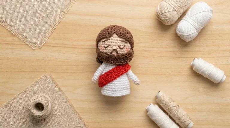 Free Crochet Amigurumi Jesus Pattern for Holiday Decor