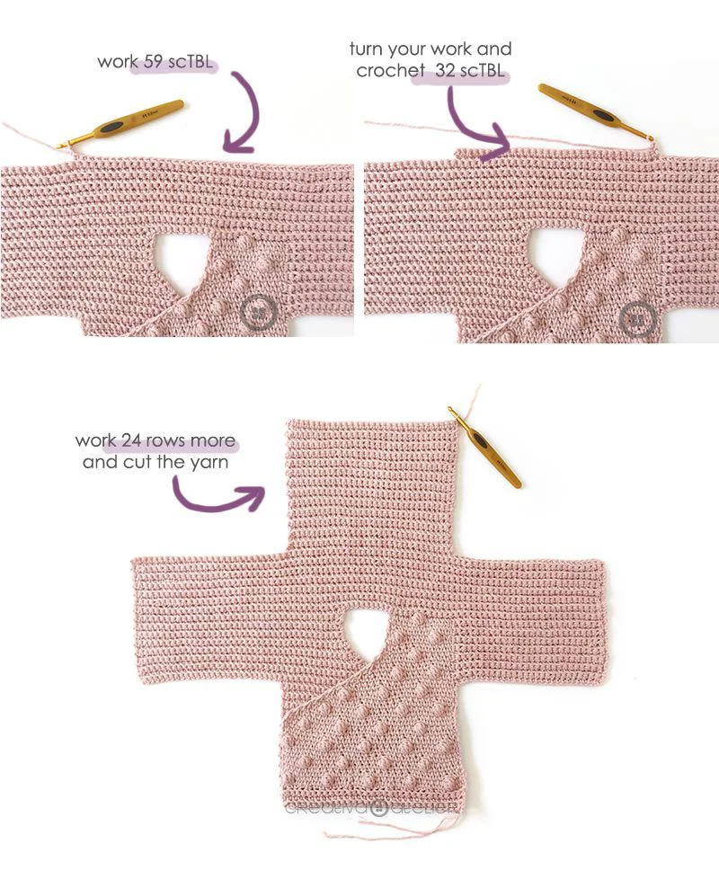 How to make a Crochet Baby Kimono- Pattern & Step by Step Tutorial