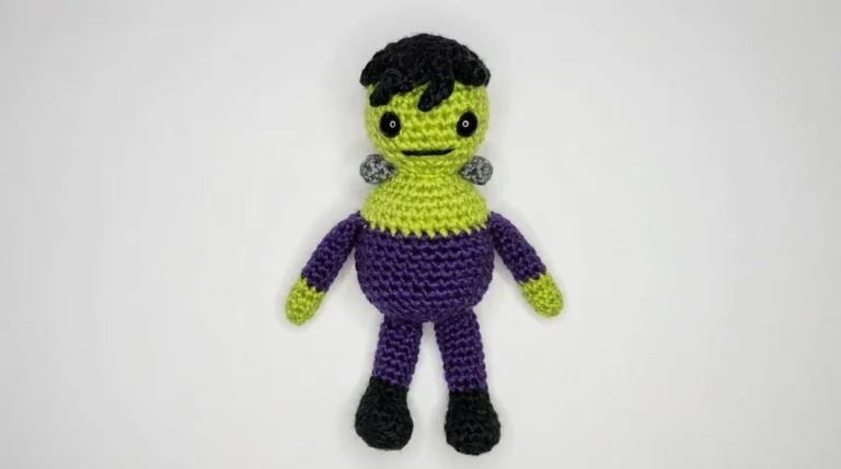 How to Crochet a Frankenstein Monster Free Pattern & Guide