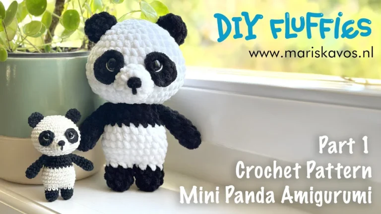 Free Panda Crochet Pattern