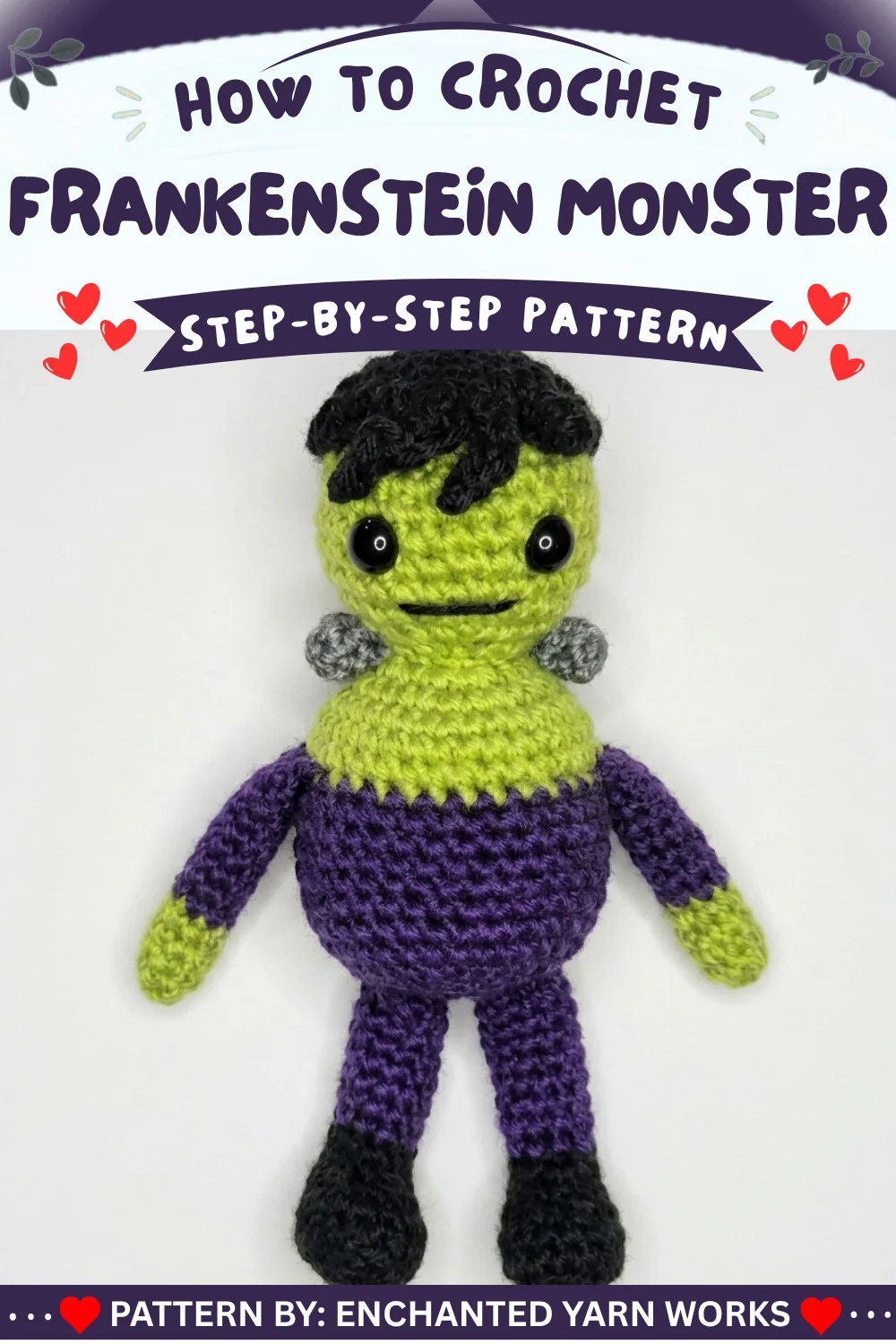 How To Crochet Frankenstein Monster -free Pattern