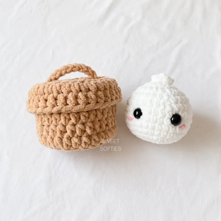 Perfect Fit Dumpling & Basket · Free Amigurumi Crochet Pattern