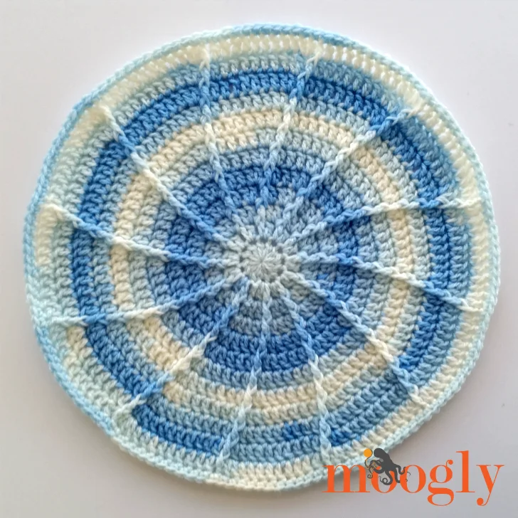 Hard Candy Baby Blanket - free one skein crochet pattern on Mooglyblog.com!