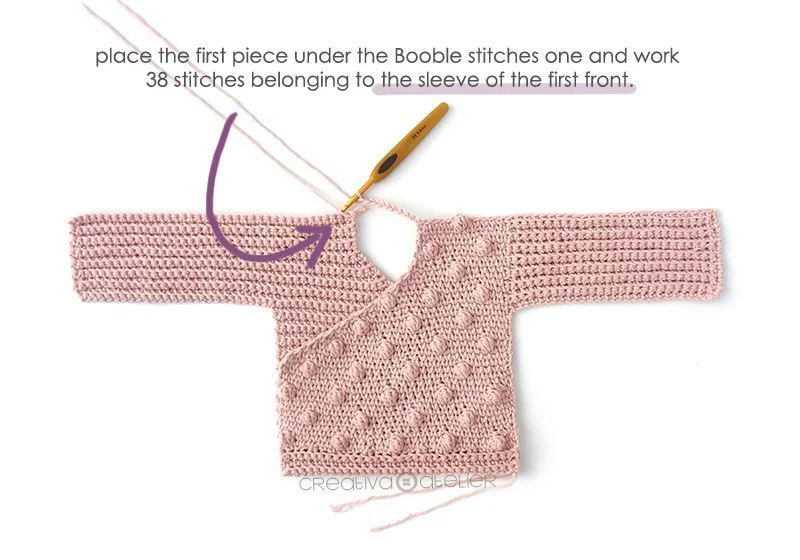 How to make a Crochet Baby Kimono- Pattern & Step by Step Tutorial
