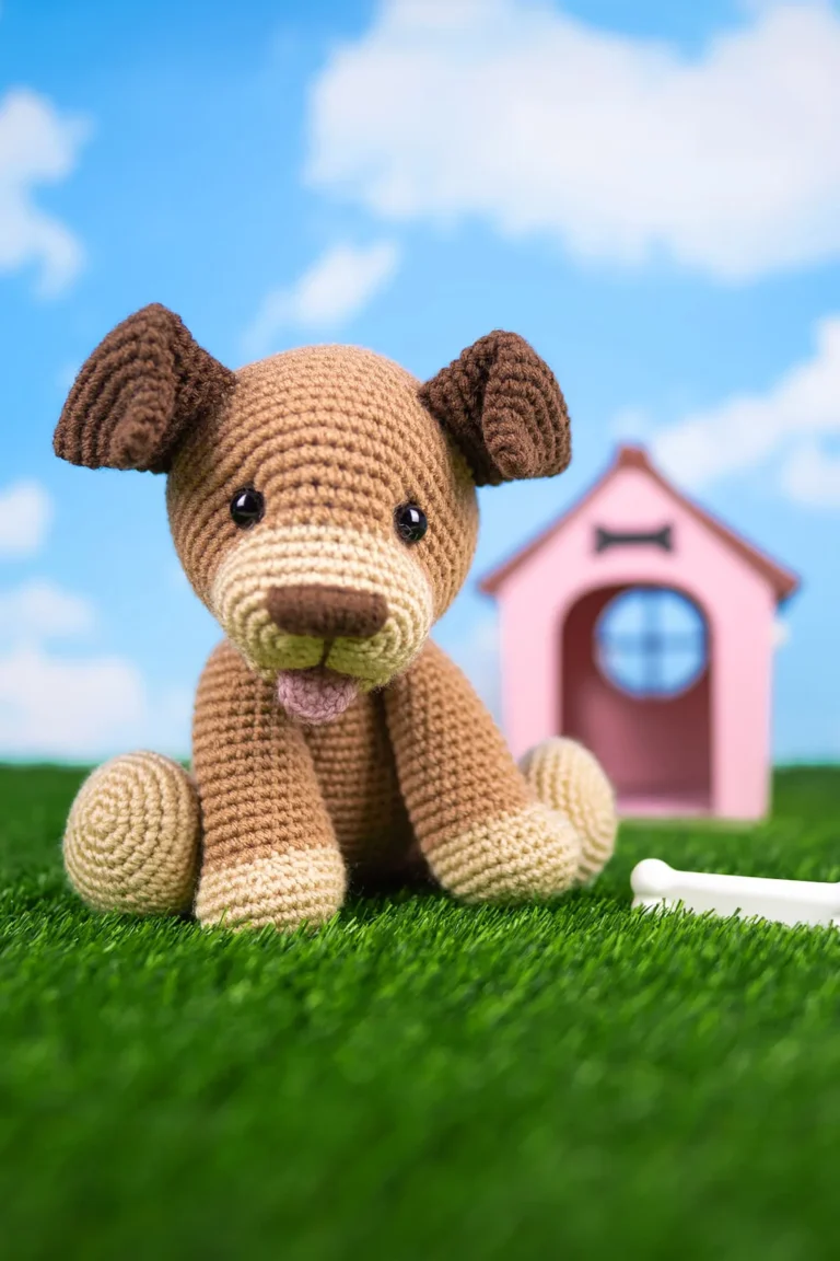 Crochet Dog Free Amigurumi Pattern