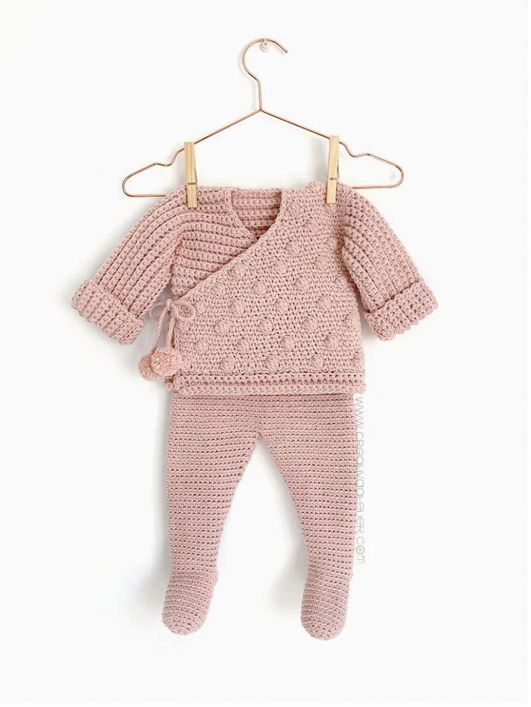 How to make crochet leggings for baby-Free Pattern and tutorial