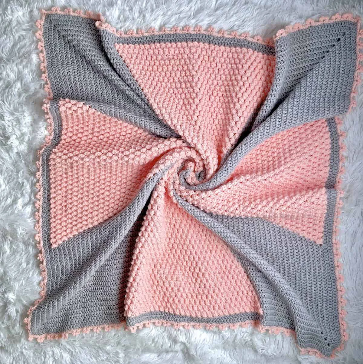 Crochet Cross Blanket free crochet pattern