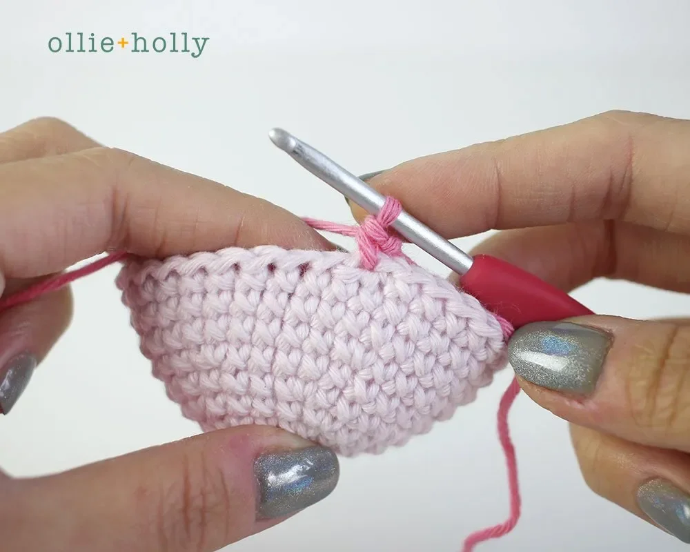 Free Onigiri The Stuffed Panda Bear Bean Amigurumi Crochet Pattern Step 8