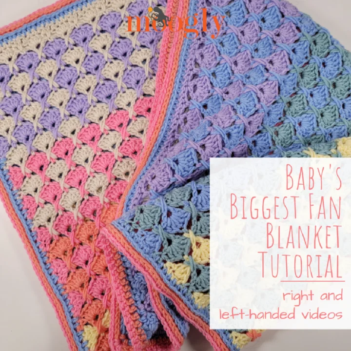 Top Free Baby’s Biggest Fan Blanket Easy Crochet Tutorial