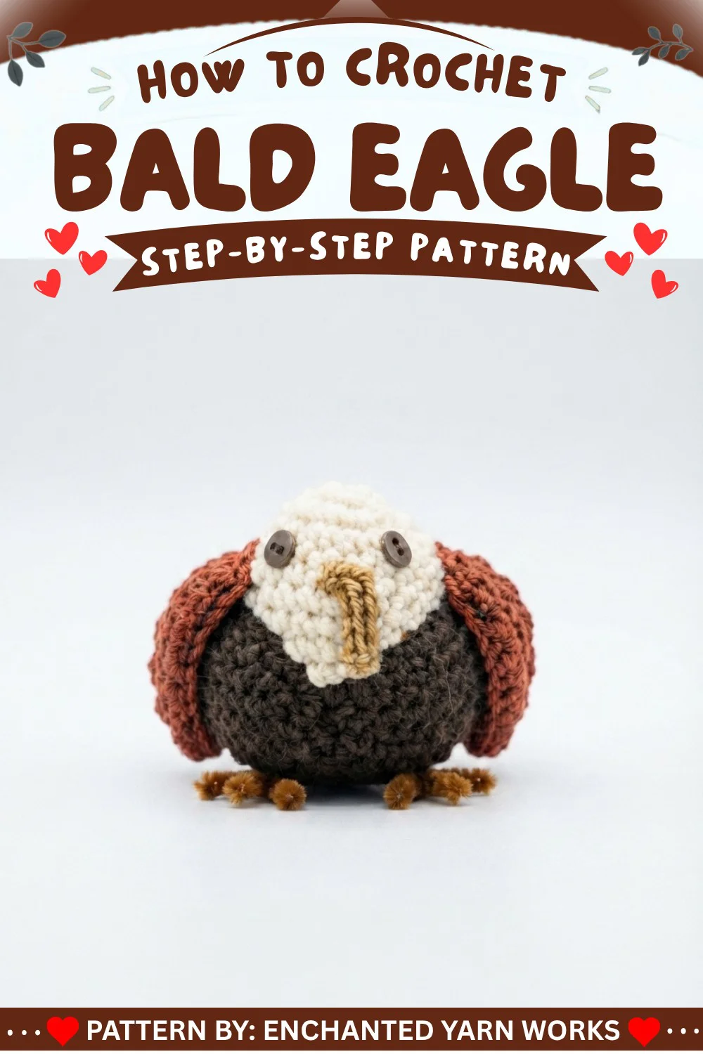 How to Crochet Bald Eagle -free Pattern (1)