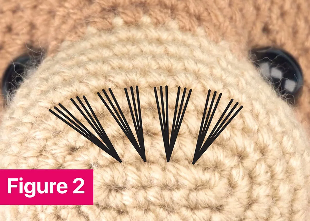 Dog crochet pattern tutorial (Figure 2)