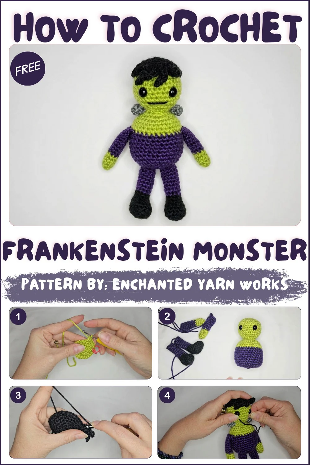 How To Crochet Frankenstein Monster -free Pattern (1)