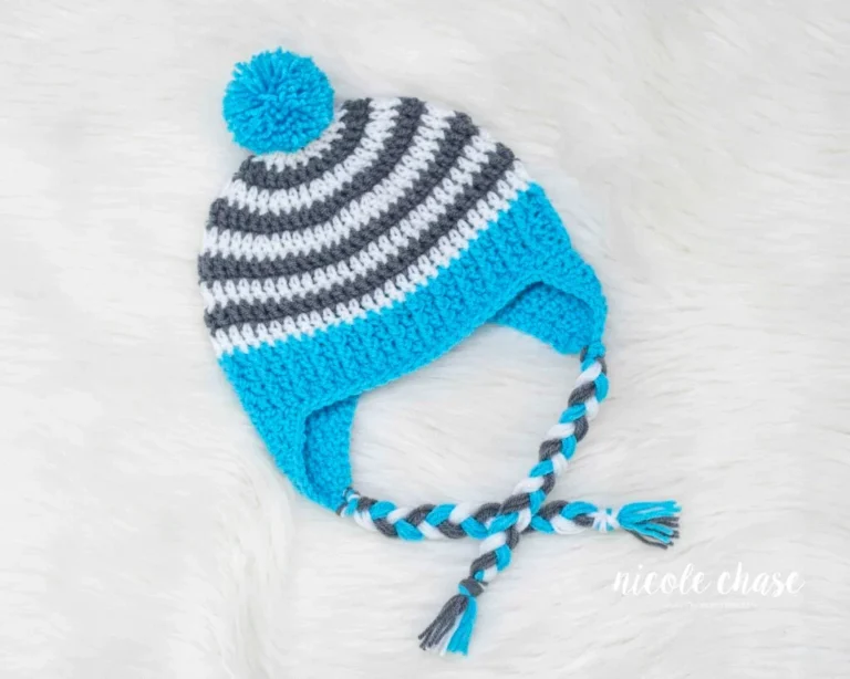 Best Easy Spirit Earflap Hat Free Crochet Pattern