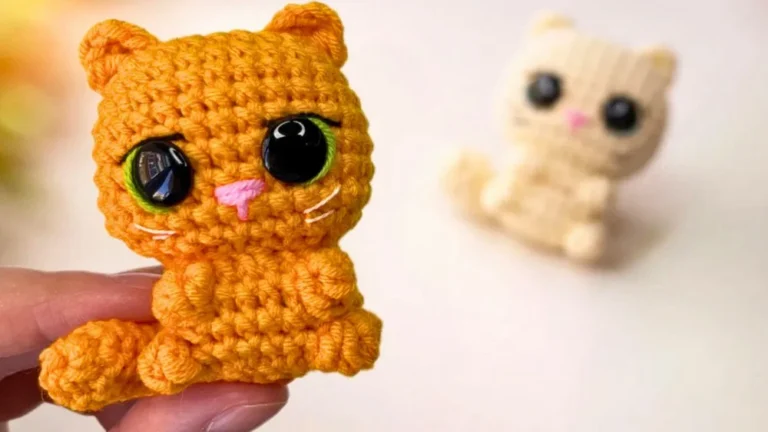 Free Crochet No Sew Cat Pattern For Beginners