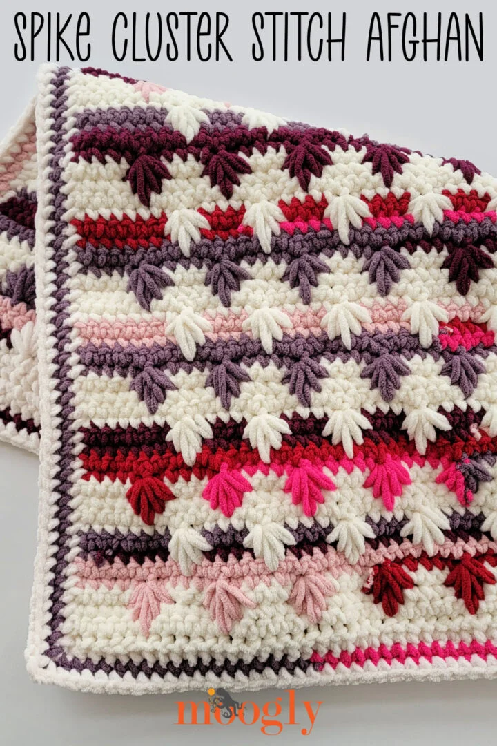 Spike Cluster Stitch Afghan