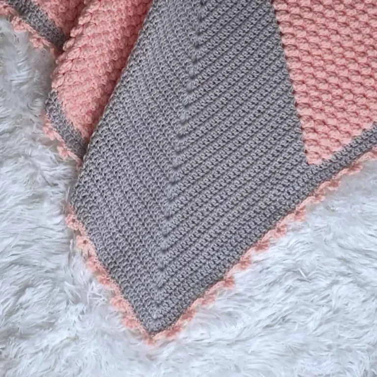 Crochet Cross Blanket | Crochet Baby Blanket Free Pattern
