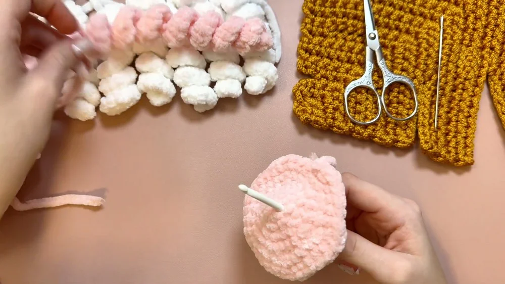 Easy Crochet Jellyfish Amigurumi 🪼 Step-by-Step Tutorial (Beginner Friendly) 5