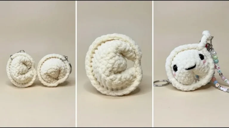 Free Dumpling Crochet Pattern to Make at Home (Beginner Tutorial)