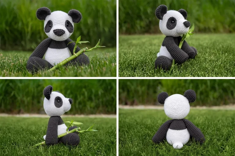 Easy & Free Panda Crochet Pattern (Amigurumi Pattern)