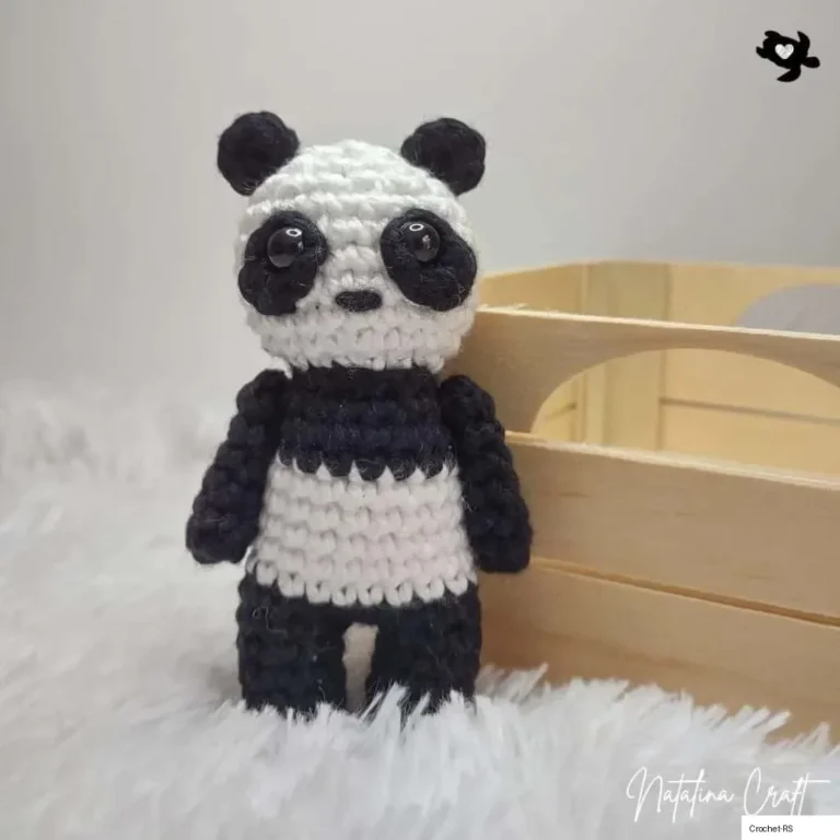 Mini Panda Crochet Pattern