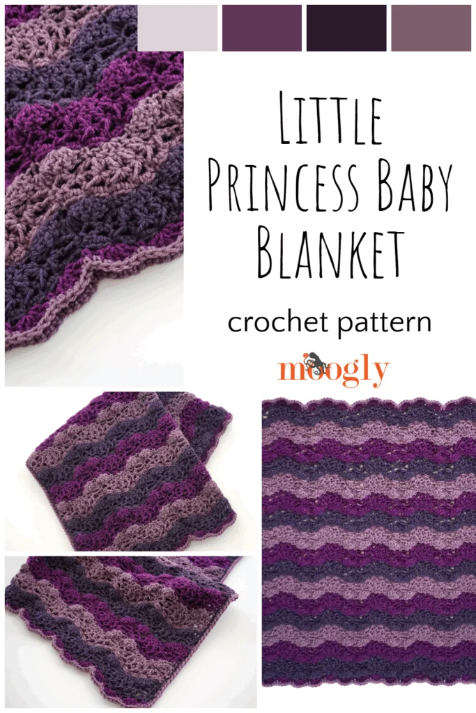 Best Easy Little Princess Baby Blanket Free Crochet Pattern