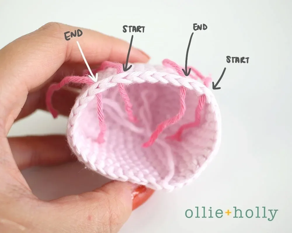 Free Onigiri The Stuffed Panda Bear Bean Amigurumi Crochet Pattern Step 1