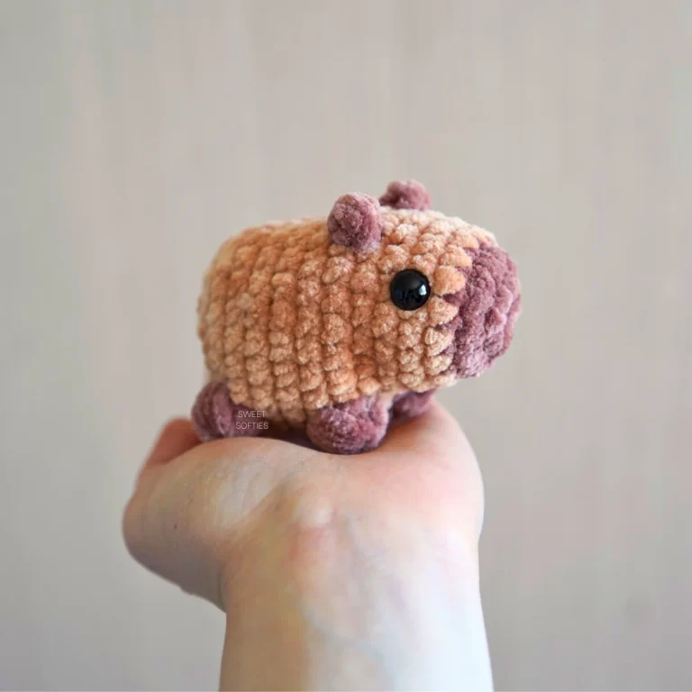 Pocket Capybara · Free Amigurumi Crochet Pattern