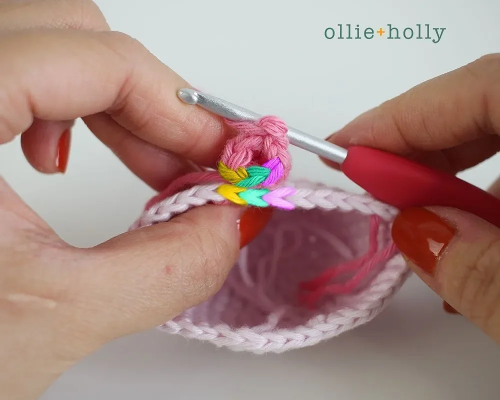 Free Onigiri The Stuffed Panda Bear Bean Amigurumi Crochet Pattern Step 2