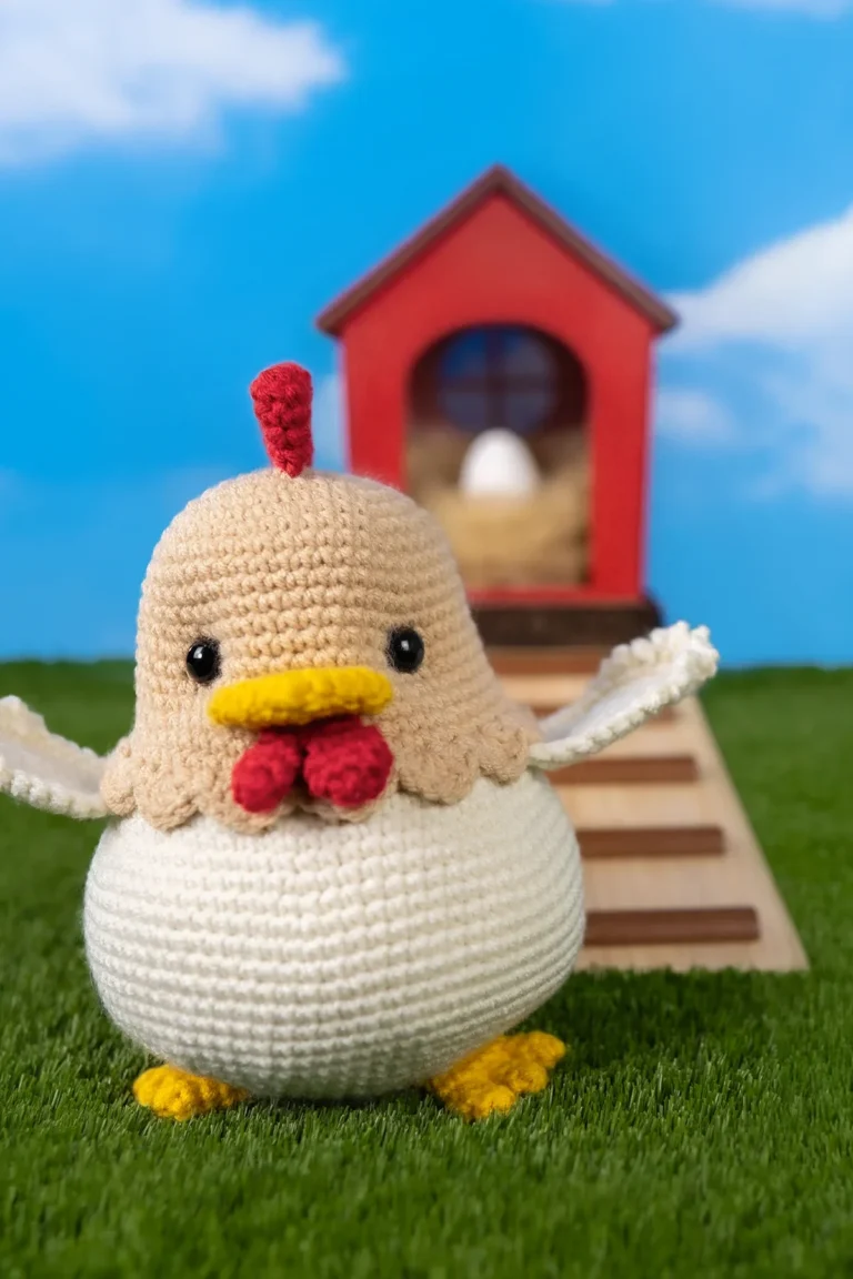 Free Chicken Crochet Pattern (Amigurumi)