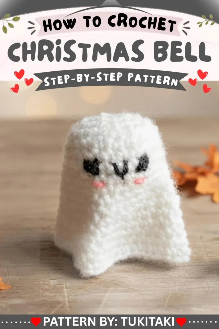 Cute Free Crochet Ghost Keychain Pattern for Beginners