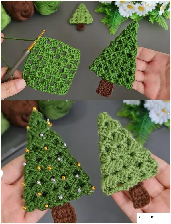 6. 10 Minute Cute Crochet Granny Square