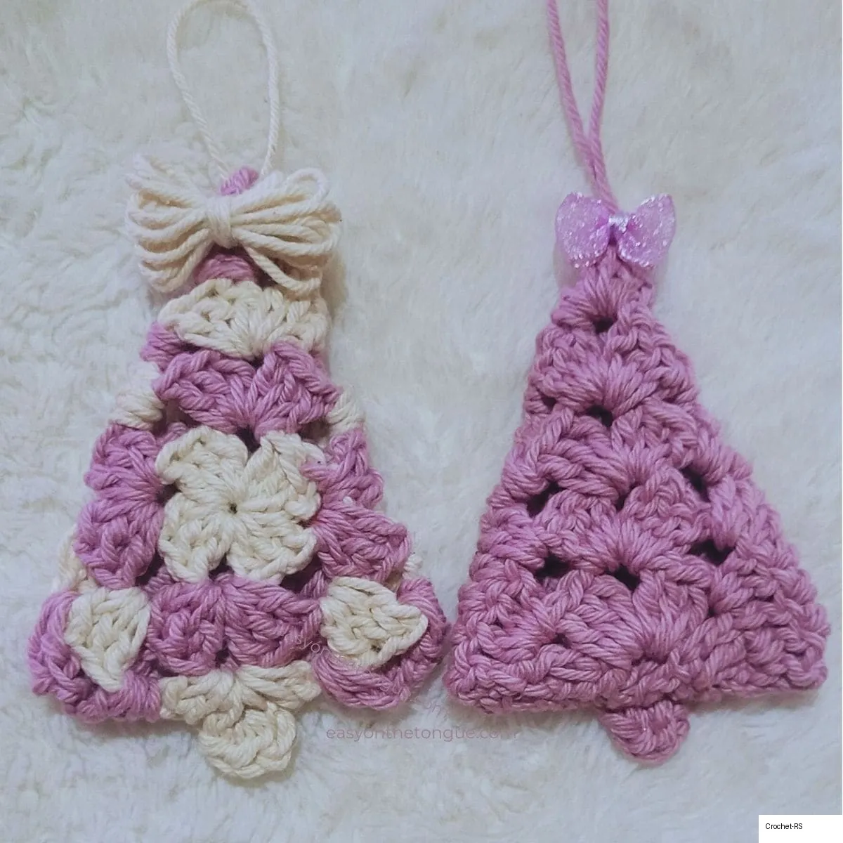 10. Festive Granny Square Crochet Christmas Tree