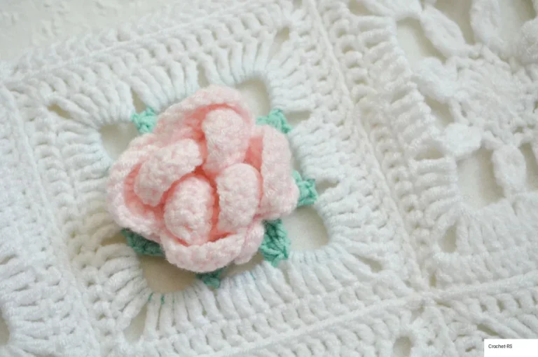 29 Easiest Flower Granny Square Free Crochet Patterns