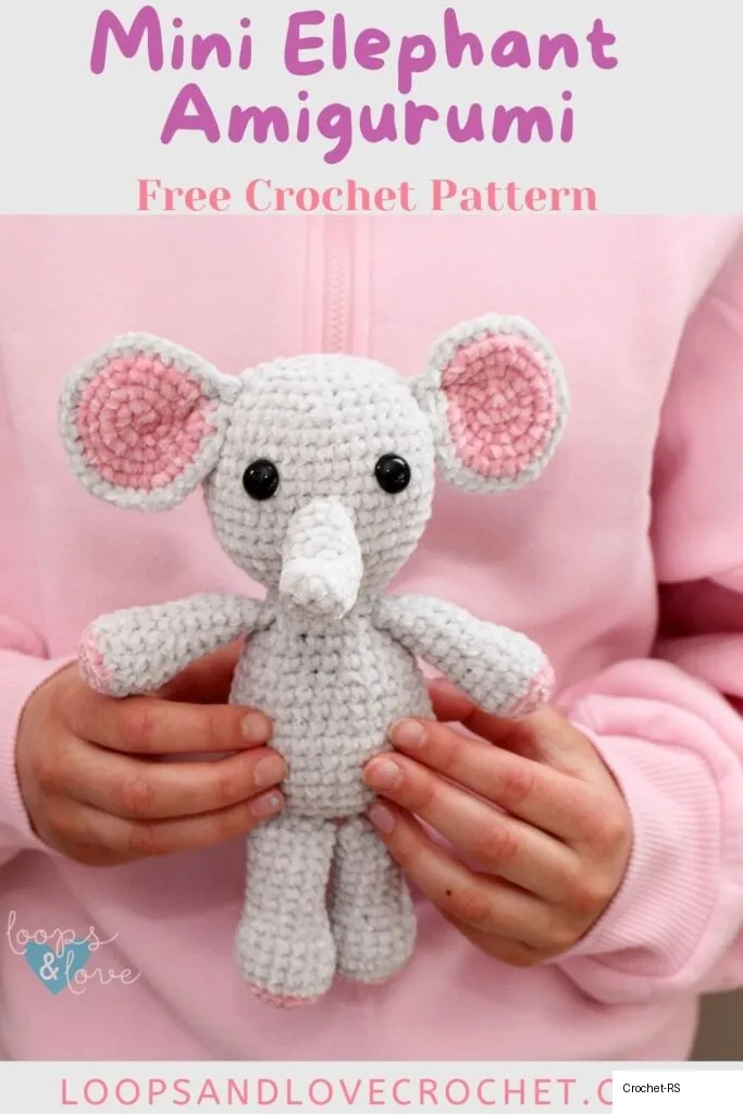 Mini Elephant Amigurumi Pattern