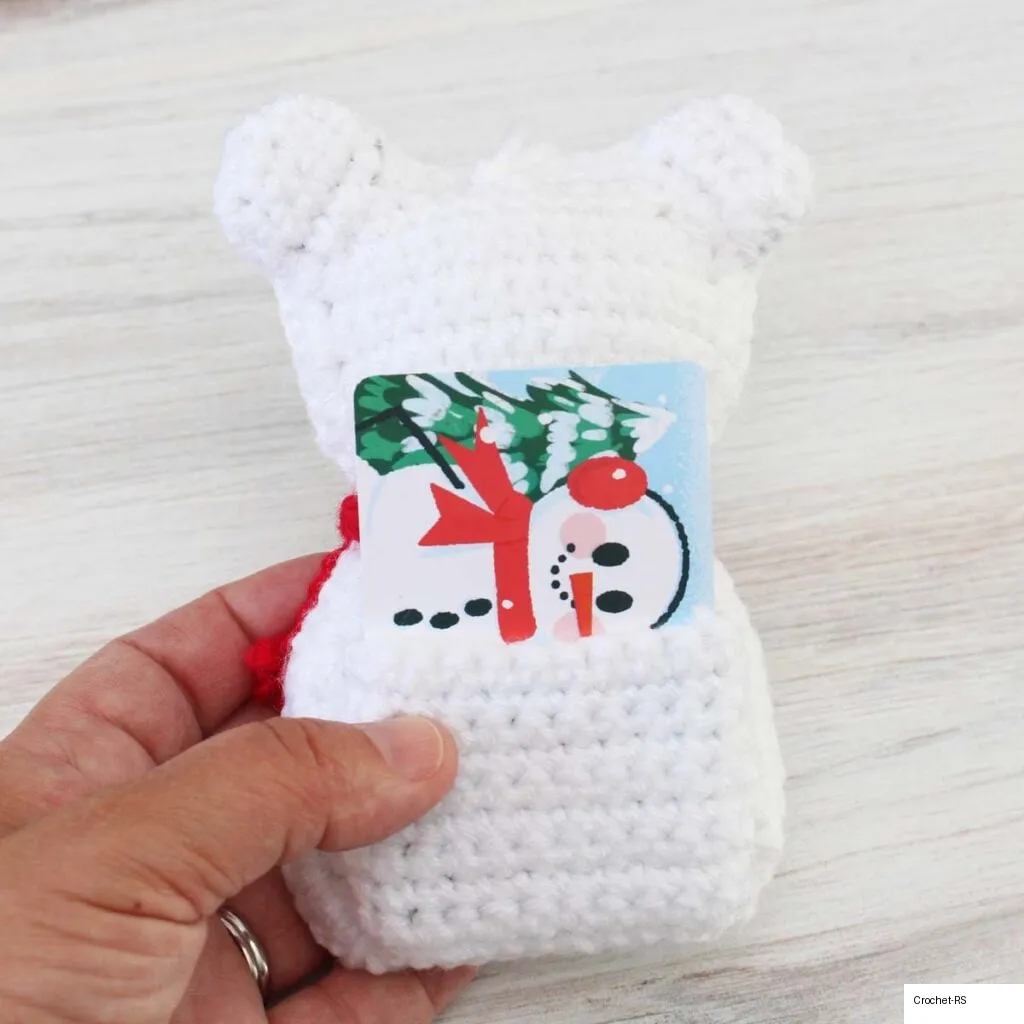Pocket with gift card