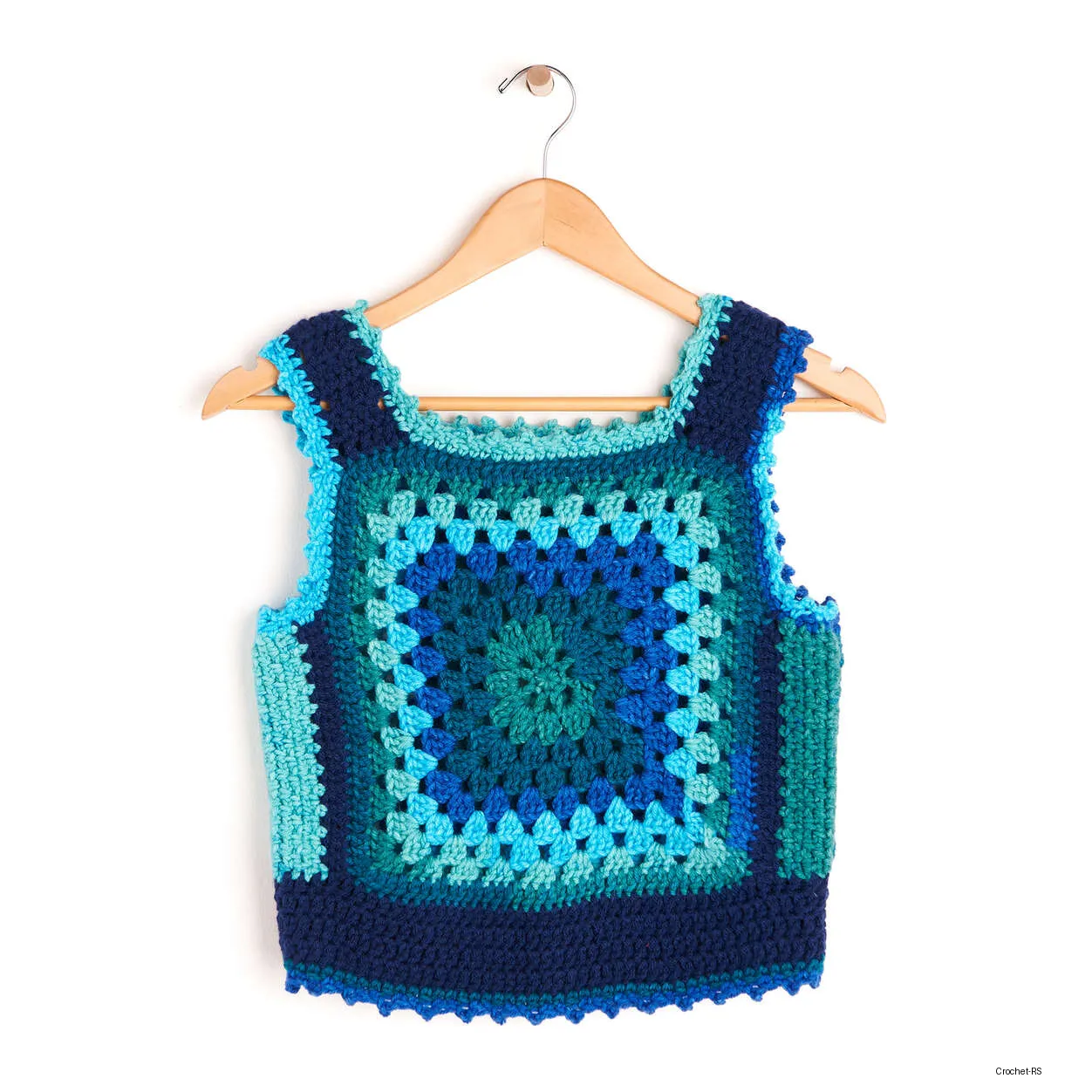 3. Retro Granny Motif Vest